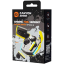 Наушники беспроводные Canyon GTWS-2 (жёлтые) — фото, картинка — 5