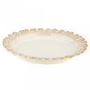 Тарелка мелкая фарфоровая 