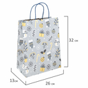 Пакет бумажный подарочный 