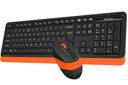 Беспроводной набор A4Tech Fstyler FG1010 (чёрно-оранжевый; мышь, клавиатура) — фото, картинка — 4