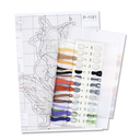 Набор для вышивания на пластиковой канве 