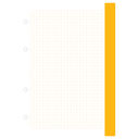 Сменный блок в клетку (А5; 120 листов; с цветными краями) — фото, картинка — 3