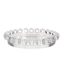 Набор блюдец стеклянных 