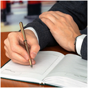 Ручка шариковая синяя 