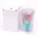 Стакан с трубочкой 