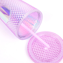 Стакан с трубочкой 