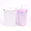 Стакан с трубочкой 