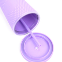 Стакан с трубочкой 