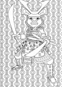 Раскраска-антистресс. Аниме — фото, картинка — 2