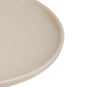 Тарелка подстановочная керамическая (265 мм; бежевый) — фото, картинка — 2