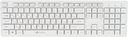 Беспроводной набор Oklick 240M (белый; мышь, клавиатура) — фото, картинка — 1