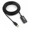 Кабель Gembird USB 2.0 Am-Af 4.8M Cablexpert UAE-016-Black (4,5 м; чёрный) — фото, картинка — 1
