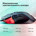 Мышь Oklick GMNG XM004 (чёрно-красный) — фото, картинка — 3