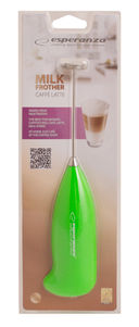 Вспениватель молока Esperanza EKF001G Mini Milk Frother Latte (зеленый) — фото, картинка — 1