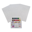 Скретчинг акварелью 