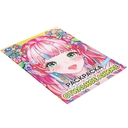 Стильное аниме. Раскраска — фото, картинка — 1