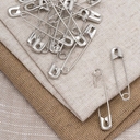 Булавки английские (16 шт.; серебро) — фото, картинка — 4