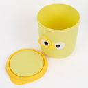 Ёмкость для мусора настольная (жёлтый) — фото, картинка — 1