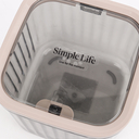 Ёмкость для мусора настольная (дымчатый) — фото, картинка — 3