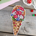 Набор для вышивания на пластиковой канве 