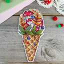 Набор для вышивания на пластиковой канве 