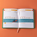 6 минут для детей. Первый мотивационный ежедневник ребенка (изумрудный) — фото, картинка — 9