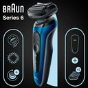 Электрическая бритва Braun Series 6 61-B1500s Blue — фото, картинка — 4