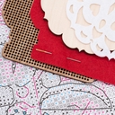 Набор для вышивания на деревянной основе 