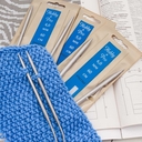 Набор круговых спиц для вязания (металл; 60 см; 3 шт.) — фото, картинка — 4