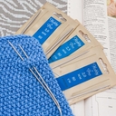 Набор круговых спиц для вязания (металл; 80 см; 3 шт.) — фото, картинка — 3