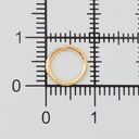 Кольцо соединительное для бижутерии (8 мм; 50 шт.; золото) — фото, картинка — 1