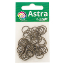 Кольцо соединительное для бижутерии (12 мм; 50 шт.; латунь) — фото, картинка — 4