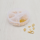 Набор фурнитуры для украшений (золото) — фото, картинка — 2