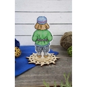 Набор для вышивания на пластиковой канве 