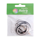 Набор шнурков для украшений (3 шт.; черно-белый) — фото, картинка — 2