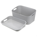 Корзина с крышкой 