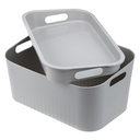 Корзина с крышкой 