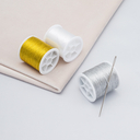 Набор швейных ниток (100 м; 3 шт.) — фото, картинка — 2