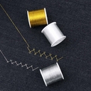 Набор швейных ниток (100 м; 3 шт.) — фото, картинка — 3