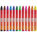 Мелки восковые 