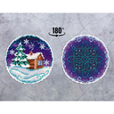 Набор для вышивания на пластиковой канве 