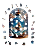 Деревянный пазл 