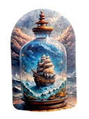 Деревянный пазл 