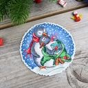 Набор для вышивания на пластиковой канве 