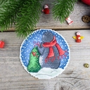 Набор для вышивания на пластиковой канве 