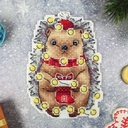 Набор для вышивания на пластиковой канве 