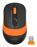Мышь A4Tech Fstyler FG10 (чёрно-оранжевая) — фото, картинка — 1