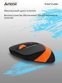 Мышь A4Tech Fstyler FG10 (чёрно-оранжевая) — фото, картинка — 14