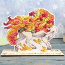 Набор для вышивания на пластиковой канве 