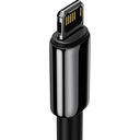 Кабель Baseus Tungsten Gold Fast Charging USB - Lightning (2 м; чёрный) — фото, картинка — 2